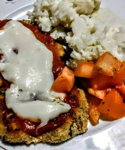 Milanesas de Berenjenas a la Napolitana Vegana